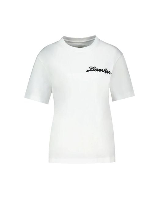 Lanvin White T-Shirts