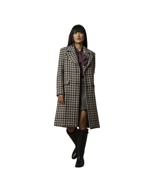 Kocca Gray Single-Breasted Coats