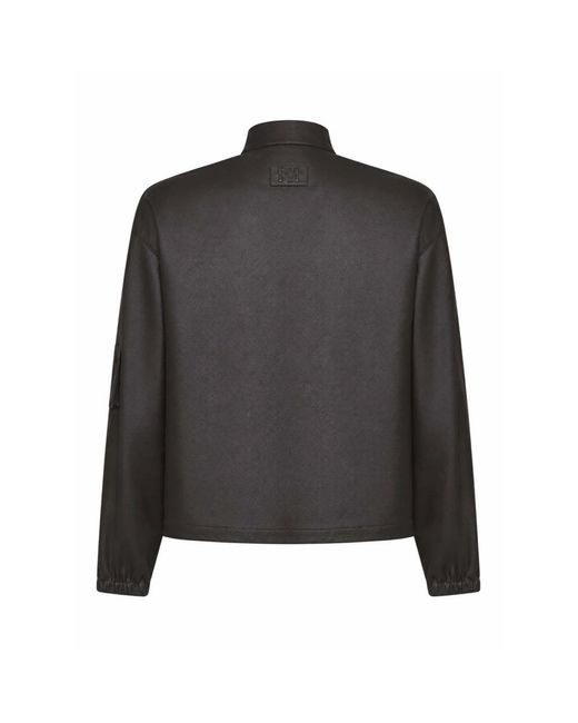Leather Jackets Fendi de hombre de color Black