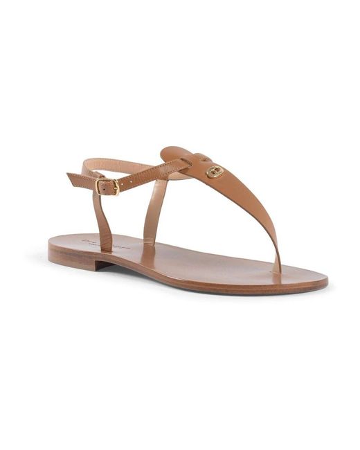 Flat Sandals Dee Ocleppo en coloris Brown