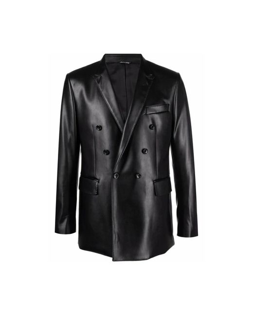 Reveres 1949 Black Blazers for men