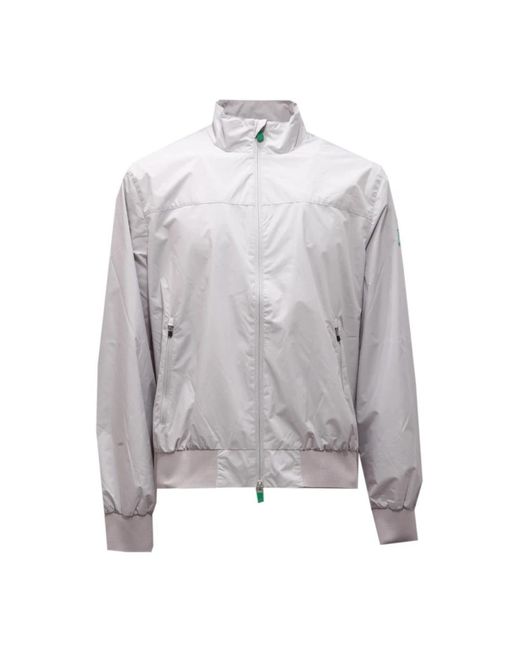 Save The Duck Gray Light Jackets for men