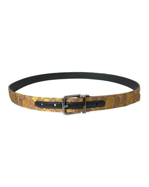 Dolce & Gabbana Brown Belts for men