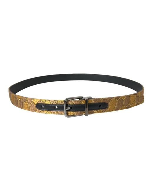 Dolce & Gabbana Brown Belts for men