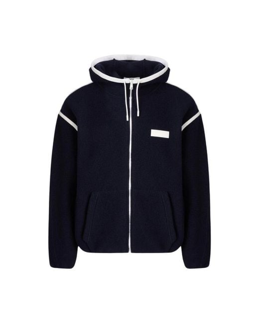 Givenchy Blue Zip-Throughs for men