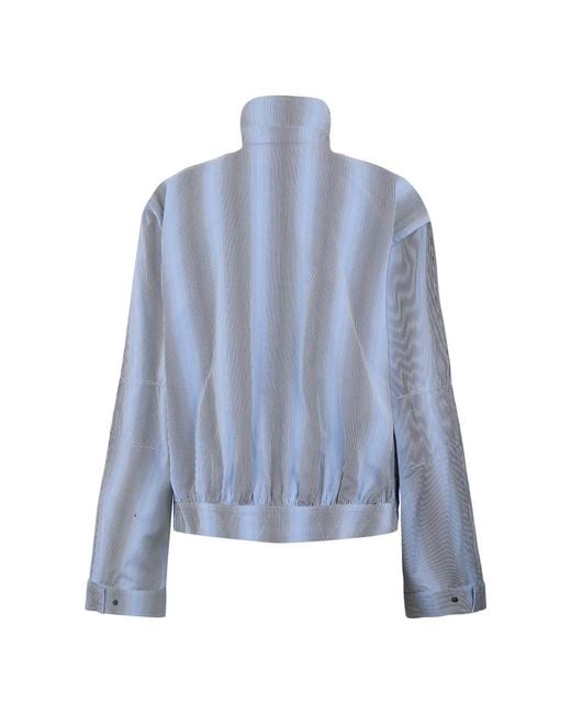 Dries Van Noten Blue Light Jackets for men