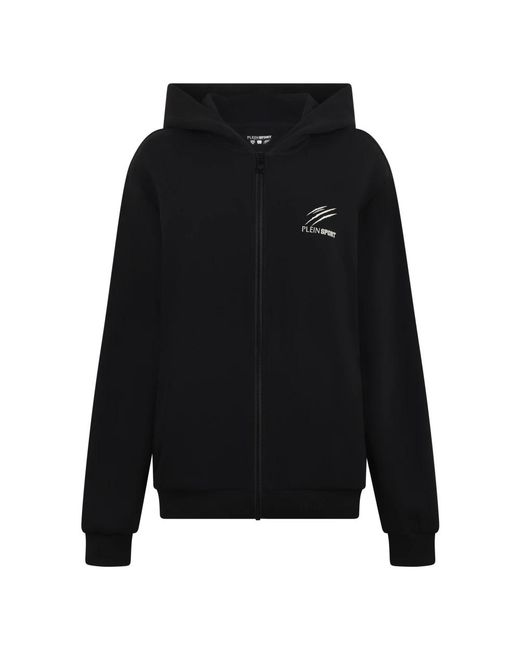 Long Sleeve Training Tops Philipp Plein de hombre de color Black