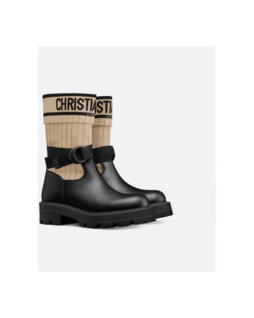 Dior Black Ankle Boots