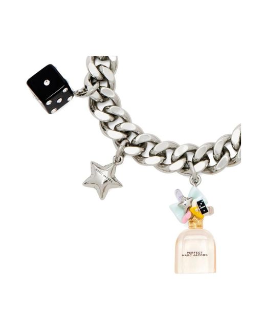Bracelets Marc Jacobs de color Metallic