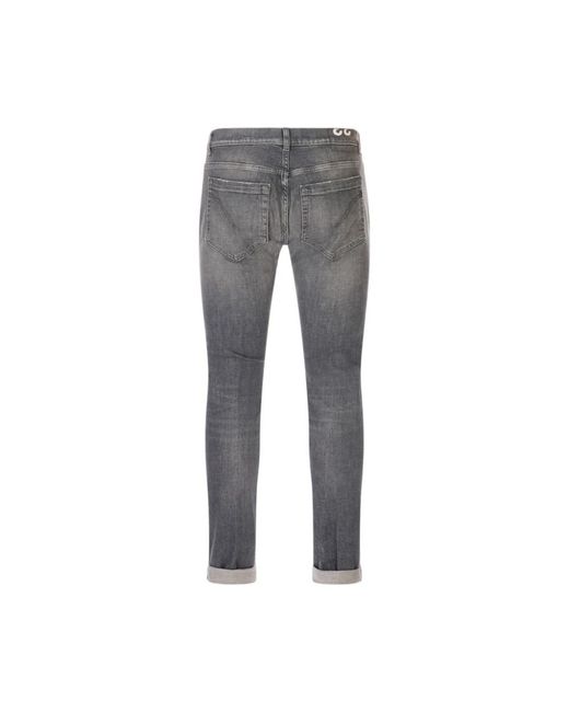 Dondup Gray Slim-Fit Jeans for men