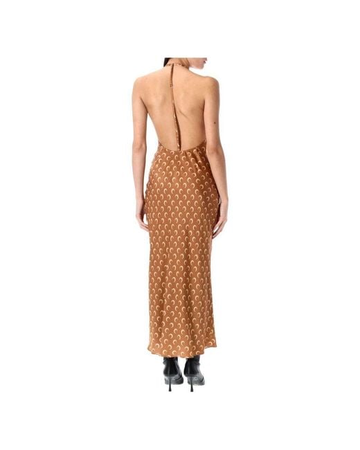Maxi Dresses MARINE SERRE en coloris Brown
