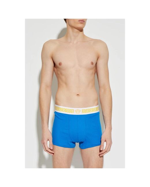 Bottoms Versace de hombre de color Blue