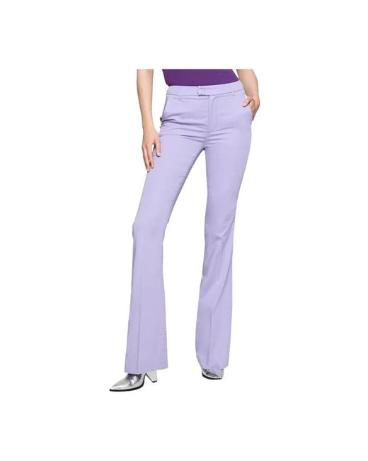 Dondup Purple Wide Trousers