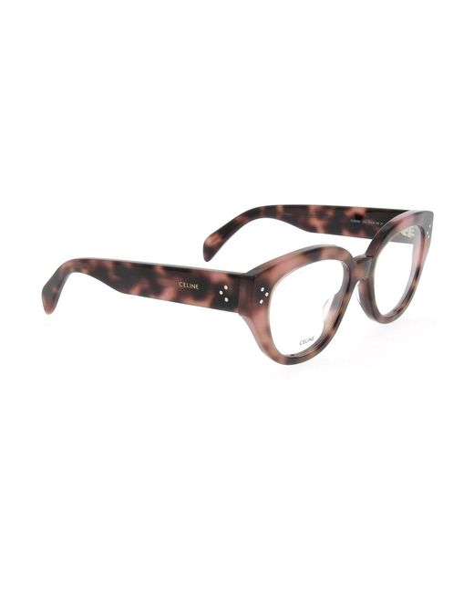 Glasses Céline de color Brown
