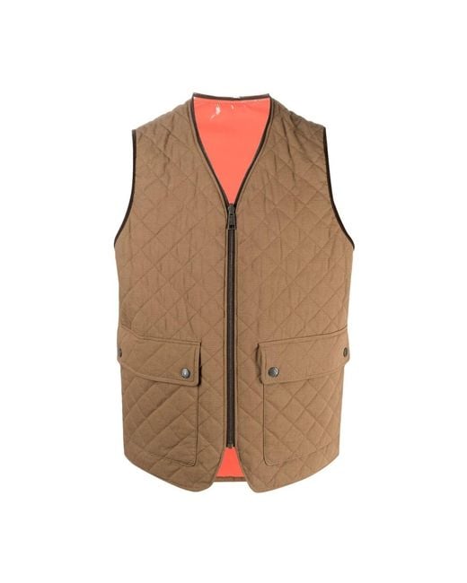 DSquared² Brown Waistcoats for men