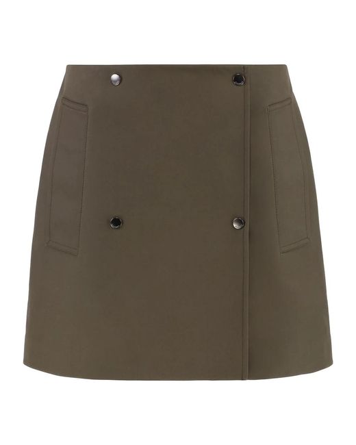 Burberry Green Short Skirts
