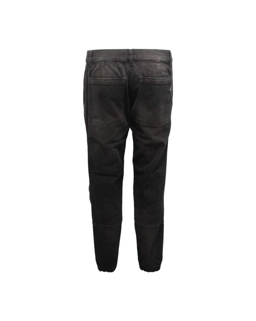 Dondup Black Slim Fit Jeans for men