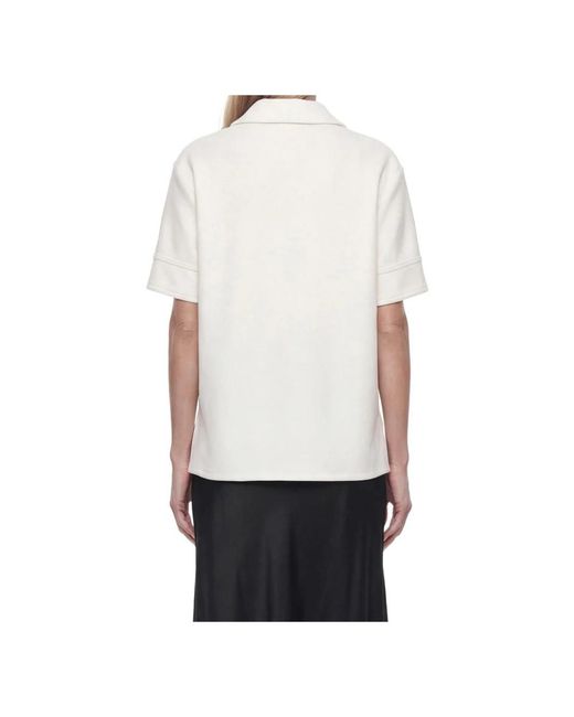Jil Sander White Blouses