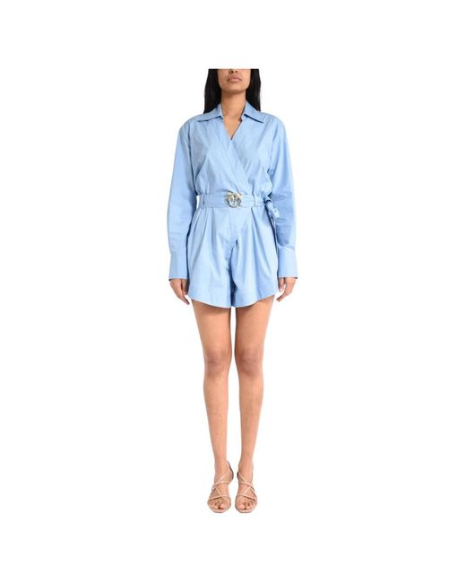 Pinko Blue Playsuits