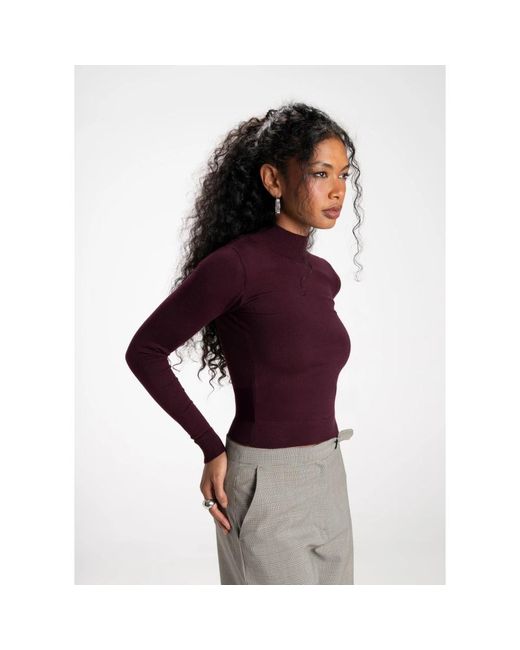 Turtlenecks GUAJA. de color Purple