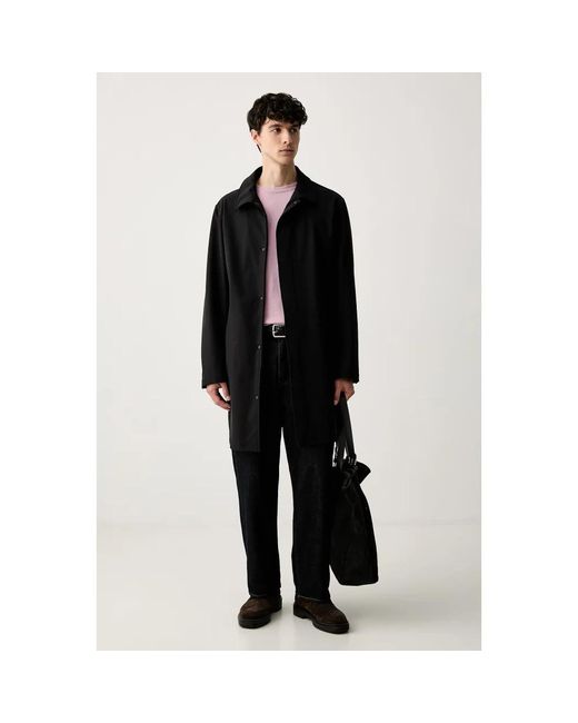 Karl Lagerfeld Mac Coat in het Black voor heren