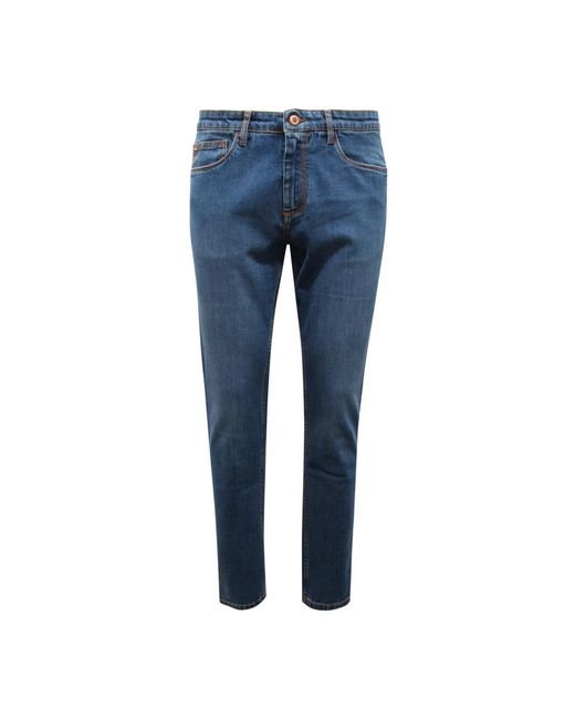 Harmont & Blaine Blue Slim Fit Jeans for men