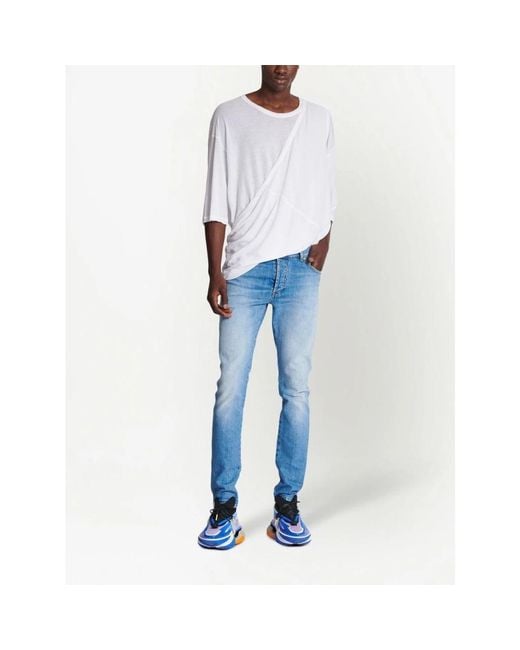 Balmain Blue Trousers for men