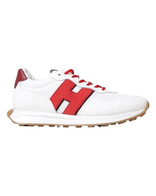 Hogan Red Sneakers for men