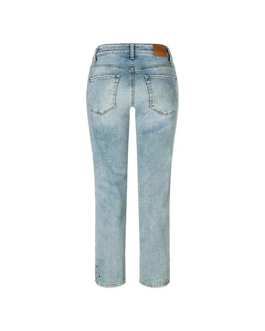 Cambio Blue Straight Jeans