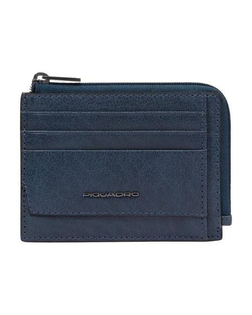 Piquadro Blue Wallets & Cardholders for men