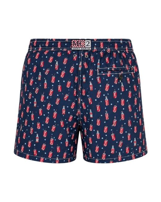 Mc2 Saint Barth Blue Beachwear for men