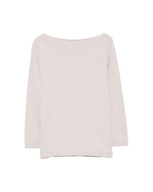 Long Sleeve Tops Alpha Studio de color Pink