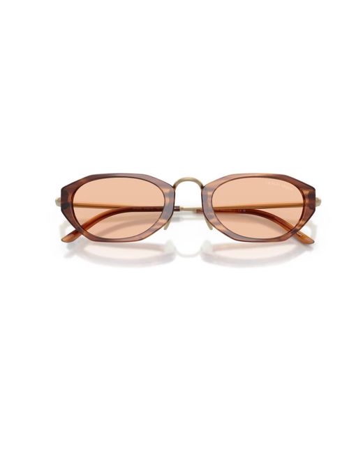 Giorgio Armani Brown Sunglasses for men
