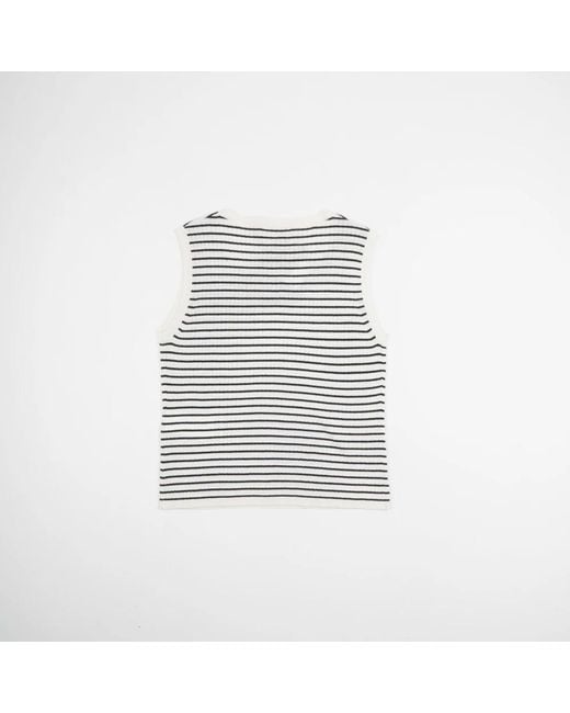 Max Mara Blue Sleeveless Tops