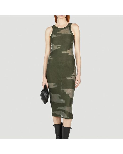 DURAZZI MILANO Green Midi Dresses