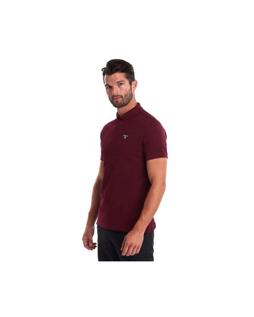 Barbour Red Polo Shirts for men
