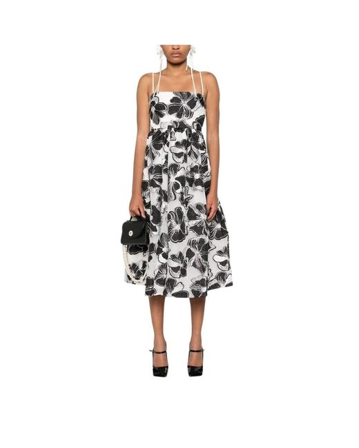 Stine Goya Midi Dresses in het Black