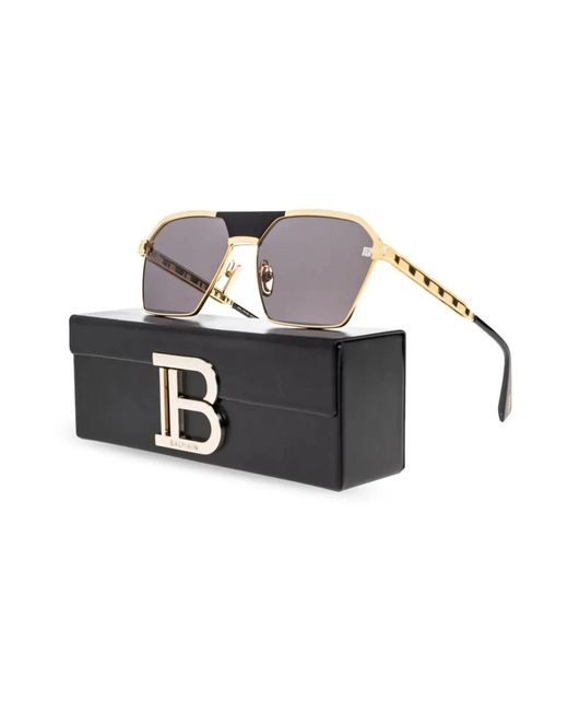 Balmain Gray Sunglasses
