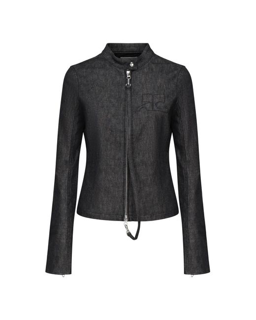 Courreges Light Jackets in het Black