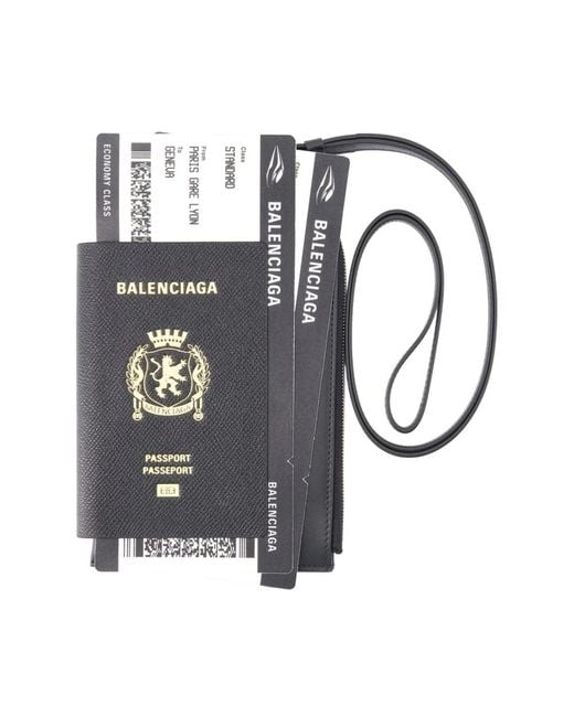 Balenciaga Black Wallets & Cardholders