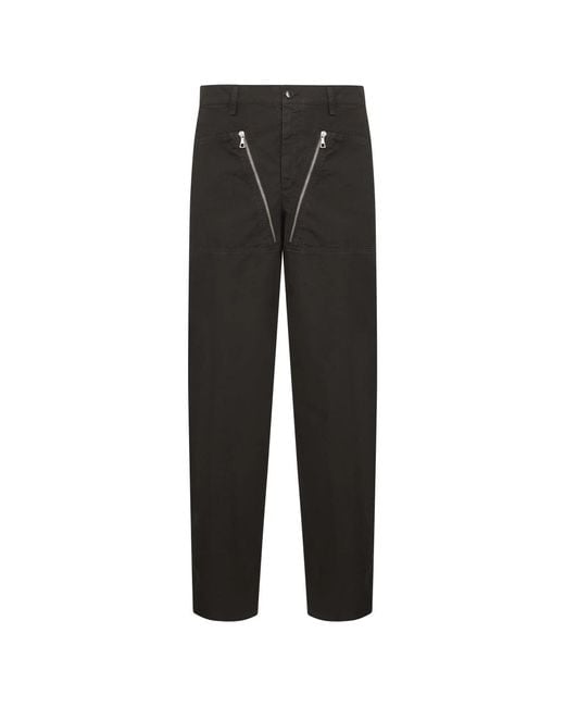 Dries Van Noten Gray Slim-Fit Trousers for men