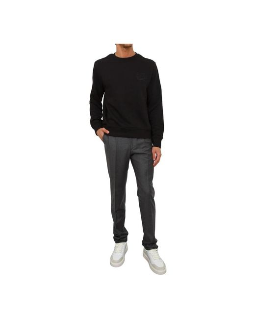 Etro Black Round-Neck Knitwear for men