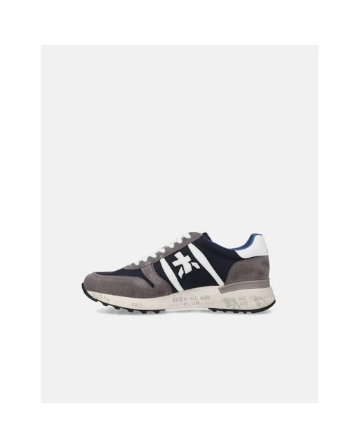 Premiata Blue Sneakers