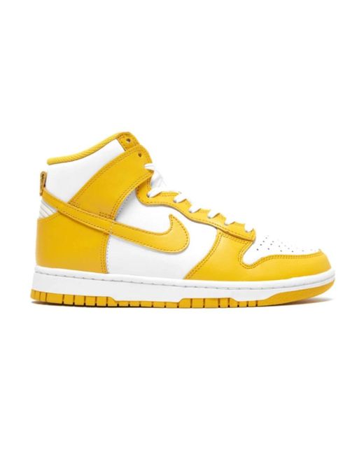 Dunk high dark sulfur sneakers Nike en coloris Yellow