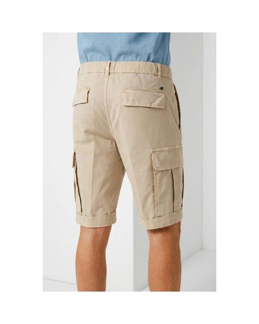 Mason's Blue Casual Shorts for men