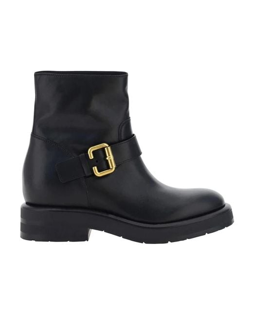Chloé Black Ankle Boots