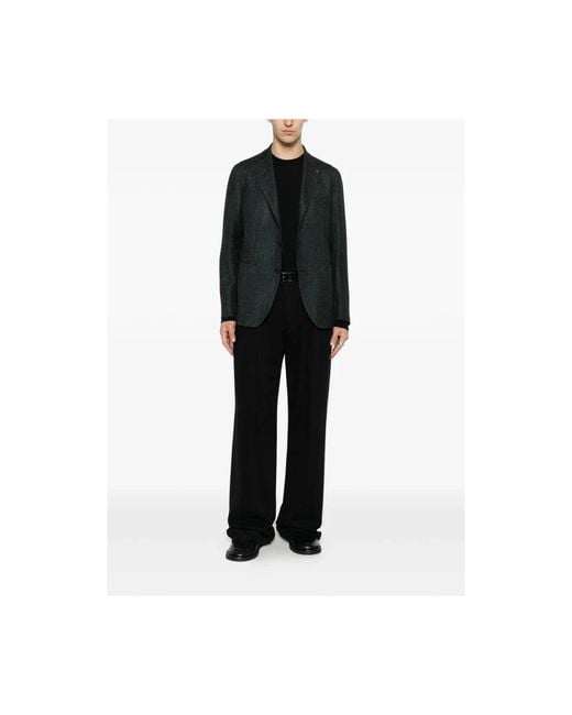 Tagliatore Green Blazers for men