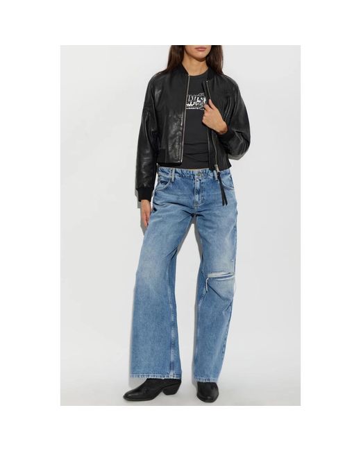 AllSaints Orten Bomberjack in het Black