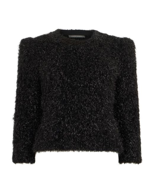 Alberta Ferretti Black Round-Neck Knitwear