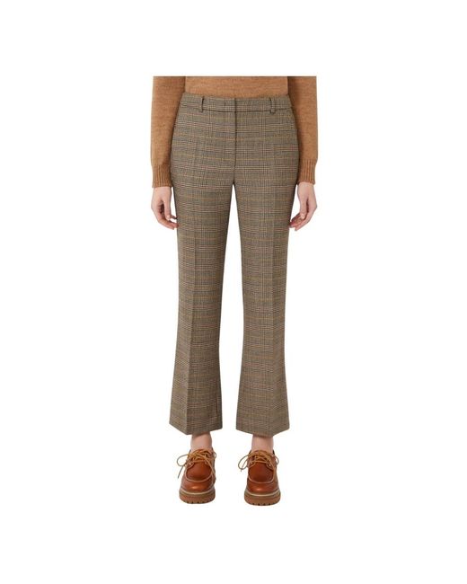 ARMANI EXCHANGE Natural Cropped Trousers
